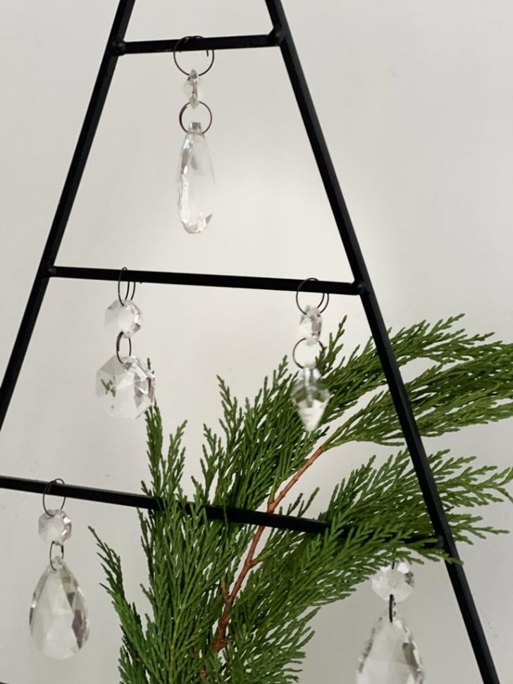 Подвес хрусталик 6 см Круг диамант