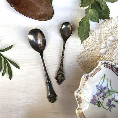 Ложка чайная и кофейная набор из двух предметов