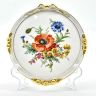 Панно Плакетка Kaiser Мейсенский букет 13 см фарфор Германия 