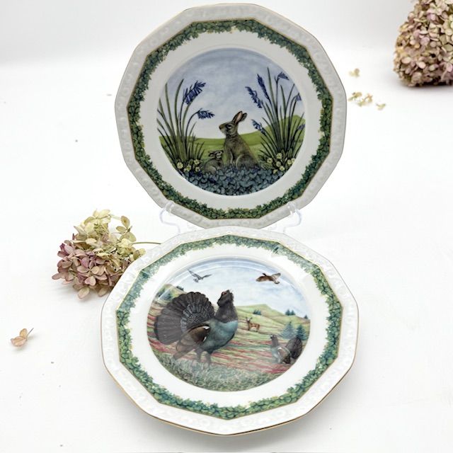 Тарелка Rosenthal Зайцы 17 см Германия