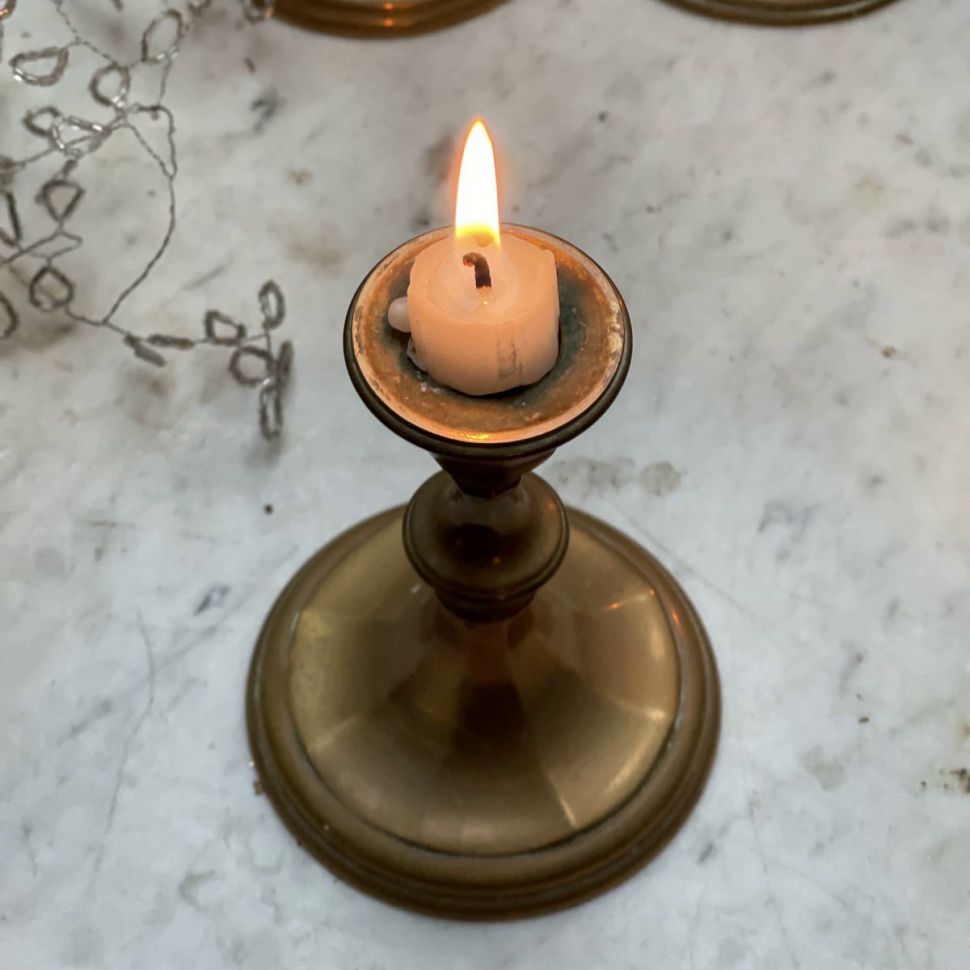 Подсвечник SCANDIA MALM 12 см бронза