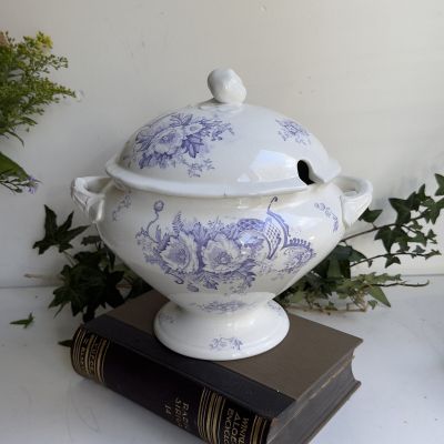 Супница Pavots Nimi 4 л фарфор Бельгия конец XIX в. уценка