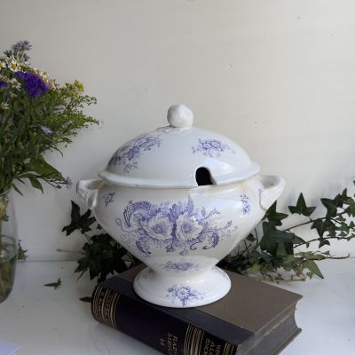 Супница Pavots Nimi 4 л фарфор Бельгия конец XIX в. уценка