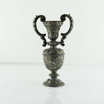 Ваза декоративная малая олово