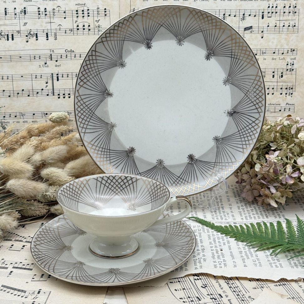 Чайное трио Alka Kunst 170 мл Германия 