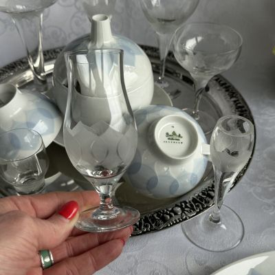 Рюмка для граппы Rosenthal Lotus 120 мл хрусталь Германия      