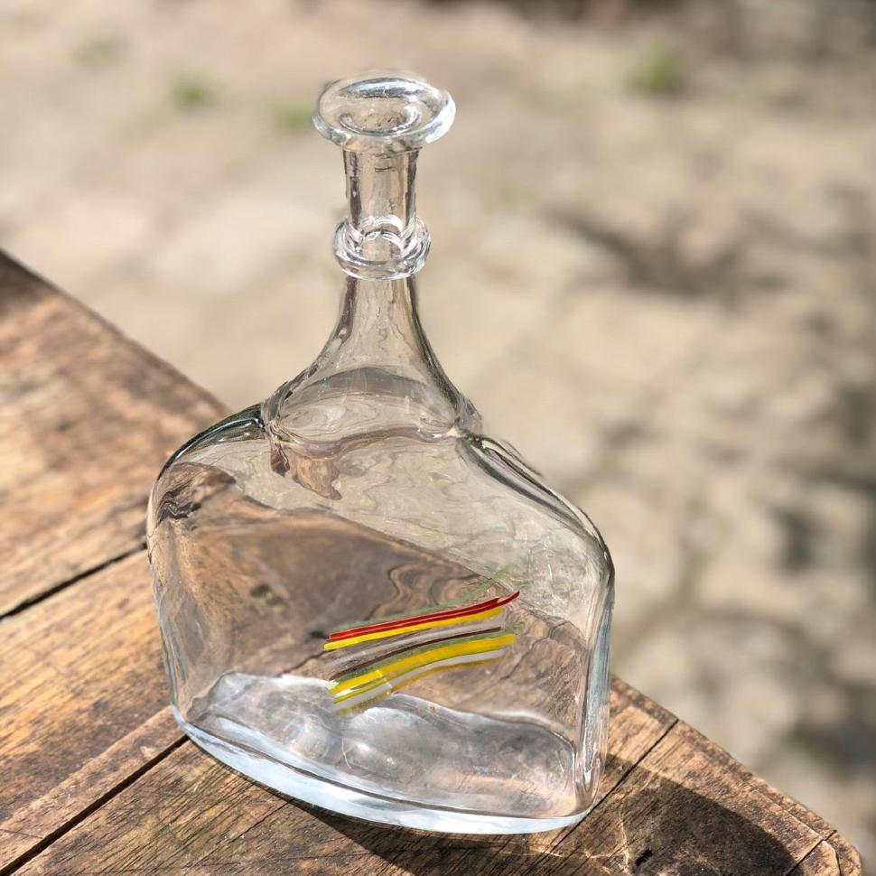 Графин 600 мл хрусталь ручной работы