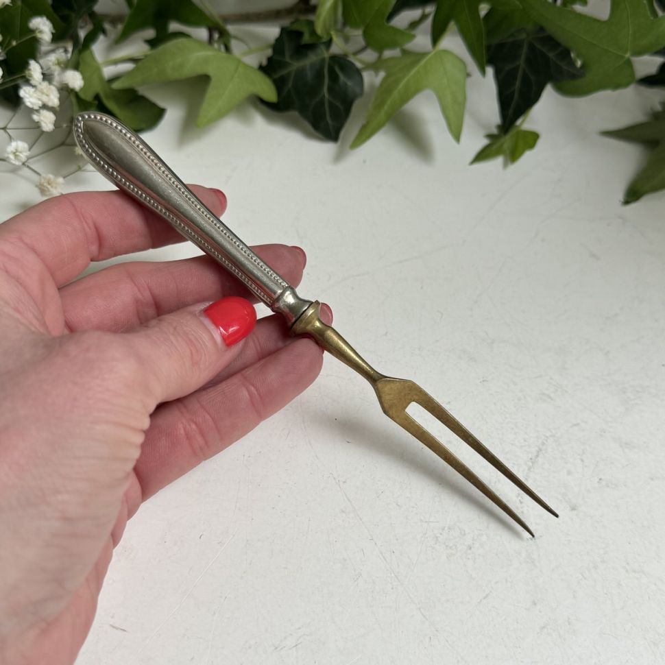 Вилка двузубец Alpacca 18 см