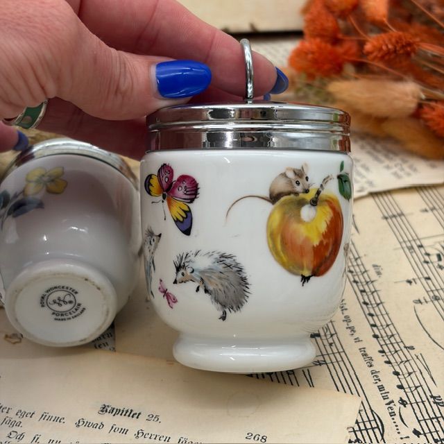 Кодлер на 2 яйца Royal Worcester фарфор Англия