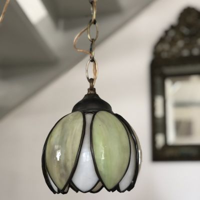 Люстра Бутон витражная техника