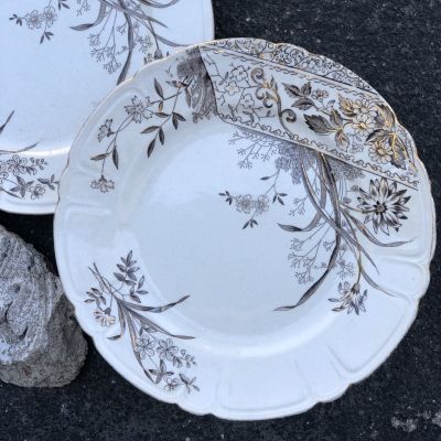 Тарелка десертная 19 см Швеция Gustavsberg Peking