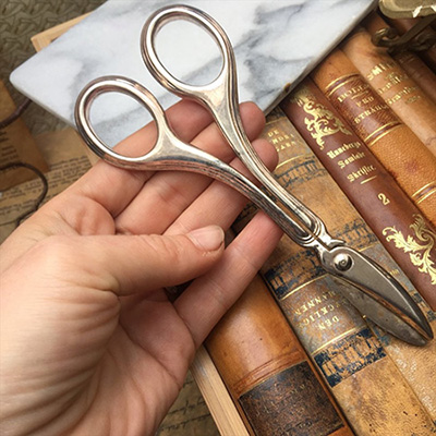 Ножницы с толстым лезвием для цветов 