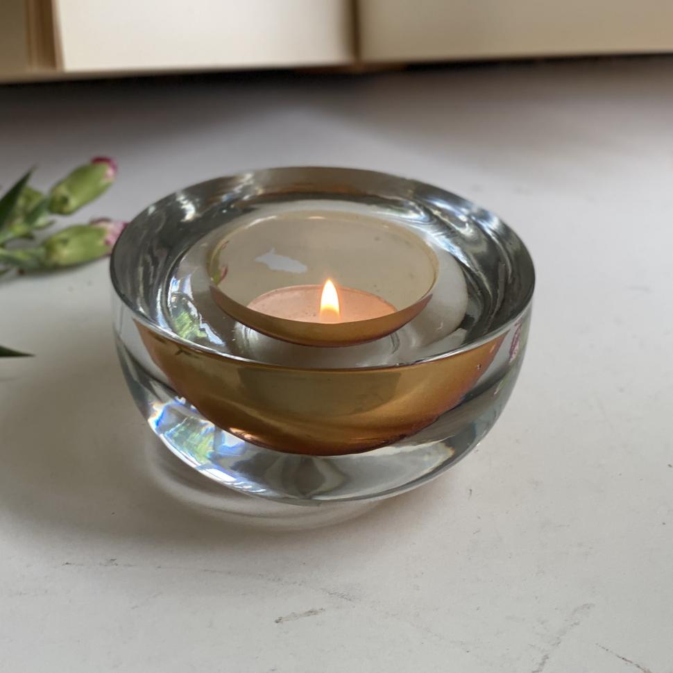 Подсвечник 10 см Полусфера двухсторонний