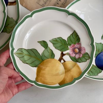 Тарелка 21 см фарфор Германия French Garden Лимон