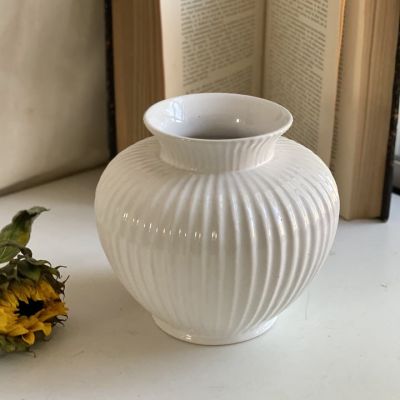 Ваза 17 см белая Delft Голландия