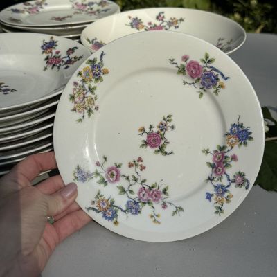 Тарелка Limoges MF 20 см фарфор Франция