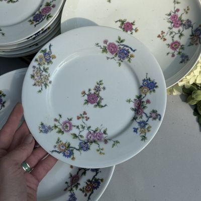 Тарелка Limoges MF 20 см фарфор Франция