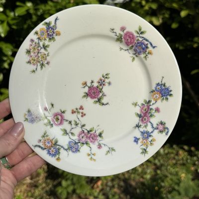 Тарелка Limoges MF 20 см фарфор Франция