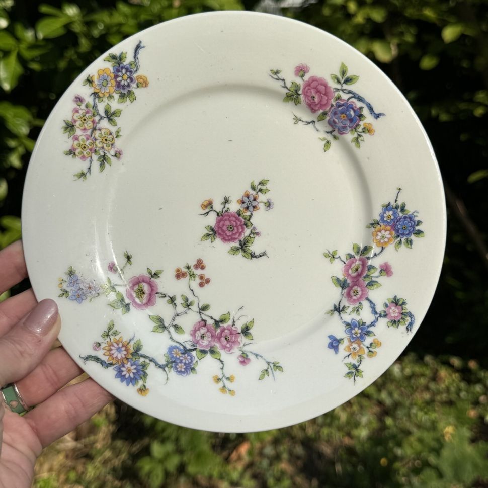 Тарелка Limoges MF 20 см фарфор Франция