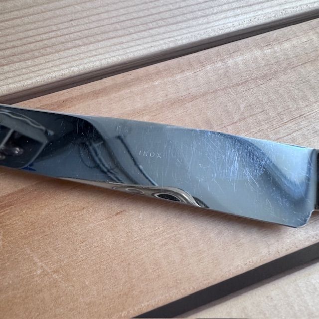 Нож столовый 26 см серебрение