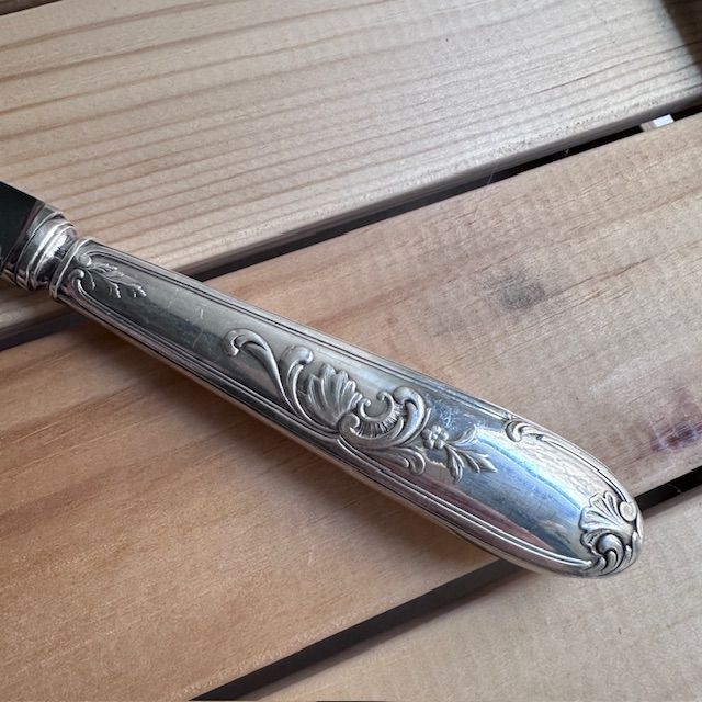 Нож столовый 26 см серебрение