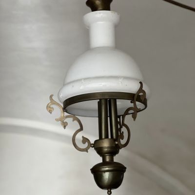 Люстра 36 см стекло металл Италия