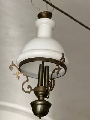 Люстра 36 см стекло металл Италия