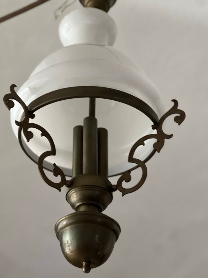 Люстра 36 см стекло металл Италия