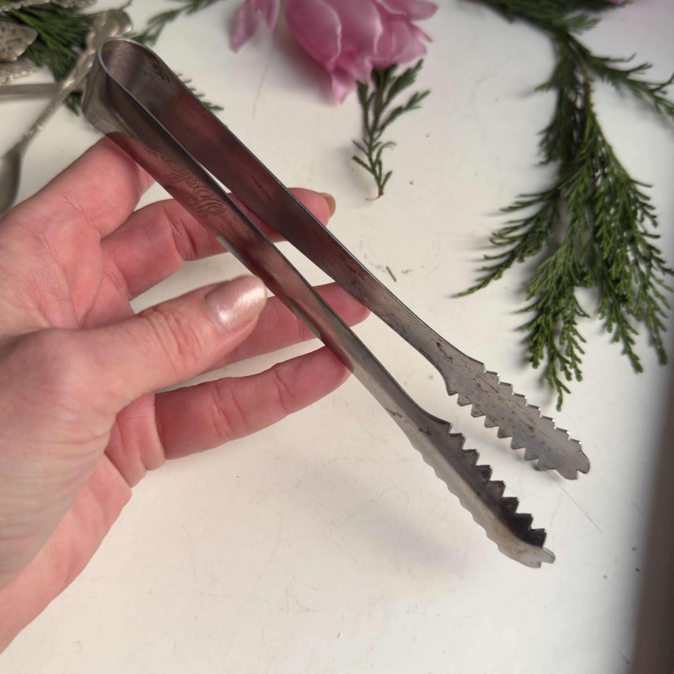 Щипцы для льда Ballantines 18 см сталь