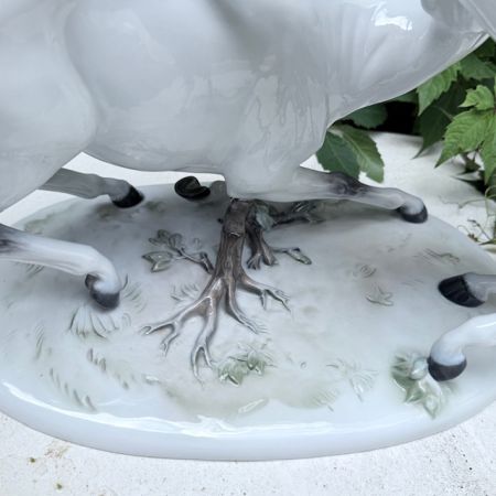 Статуэтка Rosenthal Играющие жеребцы 46 см фарфор Германия 