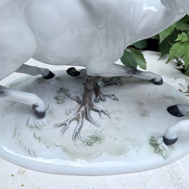 Статуэтка Rosenthal Играющие жеребцы 46 см фарфор Германия