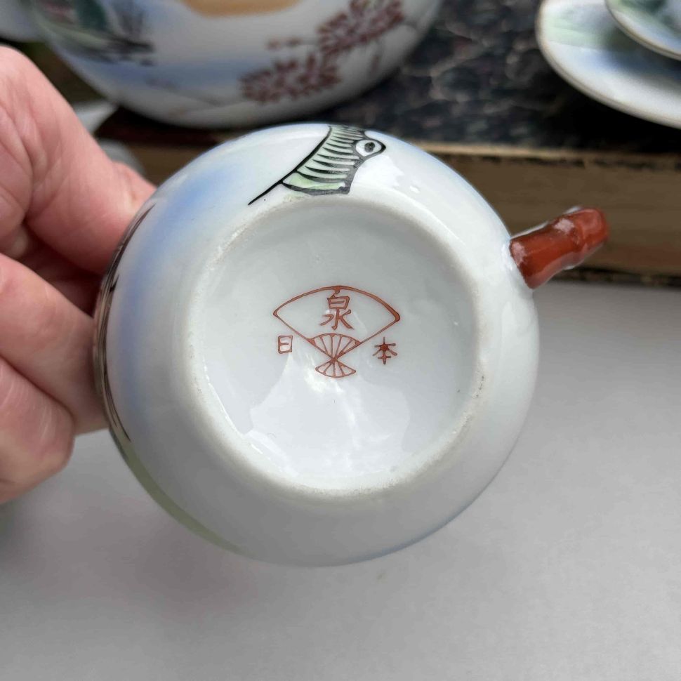 Молочник Сакура 200 мл фарфор Япония