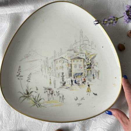 Тарелка блюдо Hutschenreuther Selb 27 см фарфор Германия