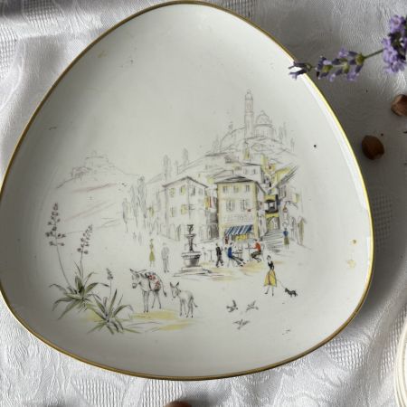 Тарелка блюдо Hutschenreuther Selb 27 см фарфор Германия