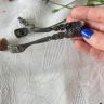 Щипцы сахара Хильдесхаймская роза 11 см серебрение