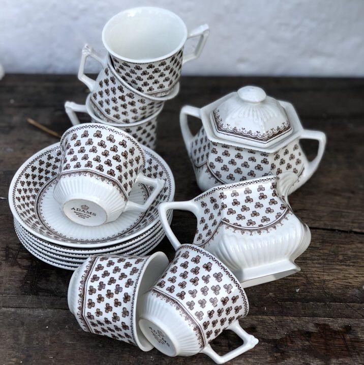 Блюдце от кофейной пары Adams member of Wedgwood Group
