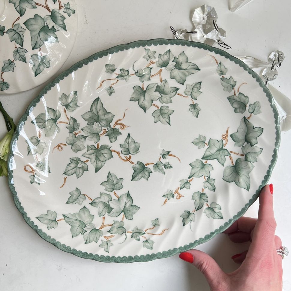 Блюдо Barratts Плющ 31 см фарфор Англия