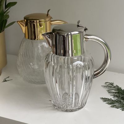 Кувшин с крышкой 3 литра серебрение