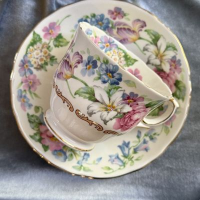 Чайная пара Crown Staffordshire 220 мл Англия 