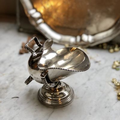 Сахарница в виде зольника Англия сереберение