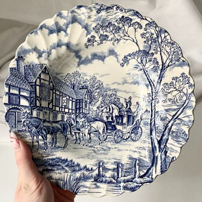 Тарелка глубокая Myott Royal Mail 22 см фарфор Англия