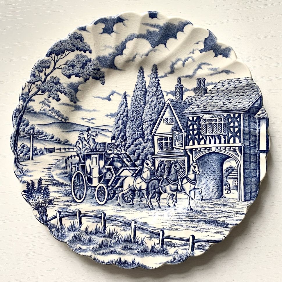 Тарелка глубокая Myott Royal Mail 22 см фарфор Англия