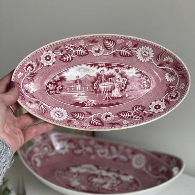 Блюдо 26 см Maastricht Tea Drinker by Societe Ceramique Голландия