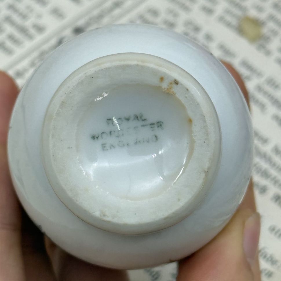 Кодлер на 1 яйцо Royal Worcester фарфор Англия