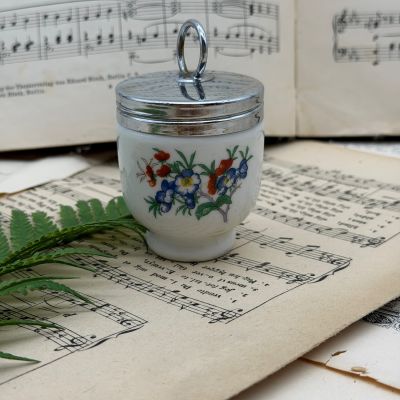 Кодлер на 1 яйцо Royal Worcester Англия Гибискус