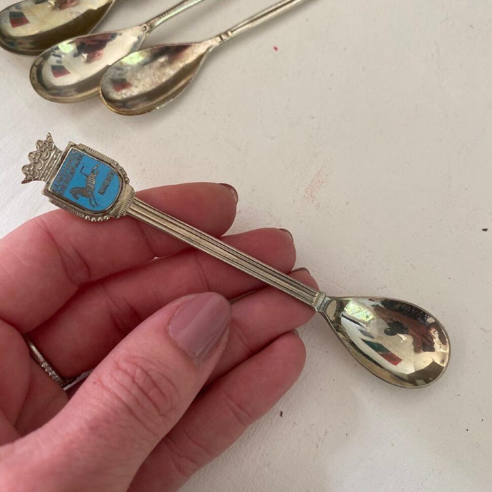 Ложка чайная Зебра 11,5 см мельхиор