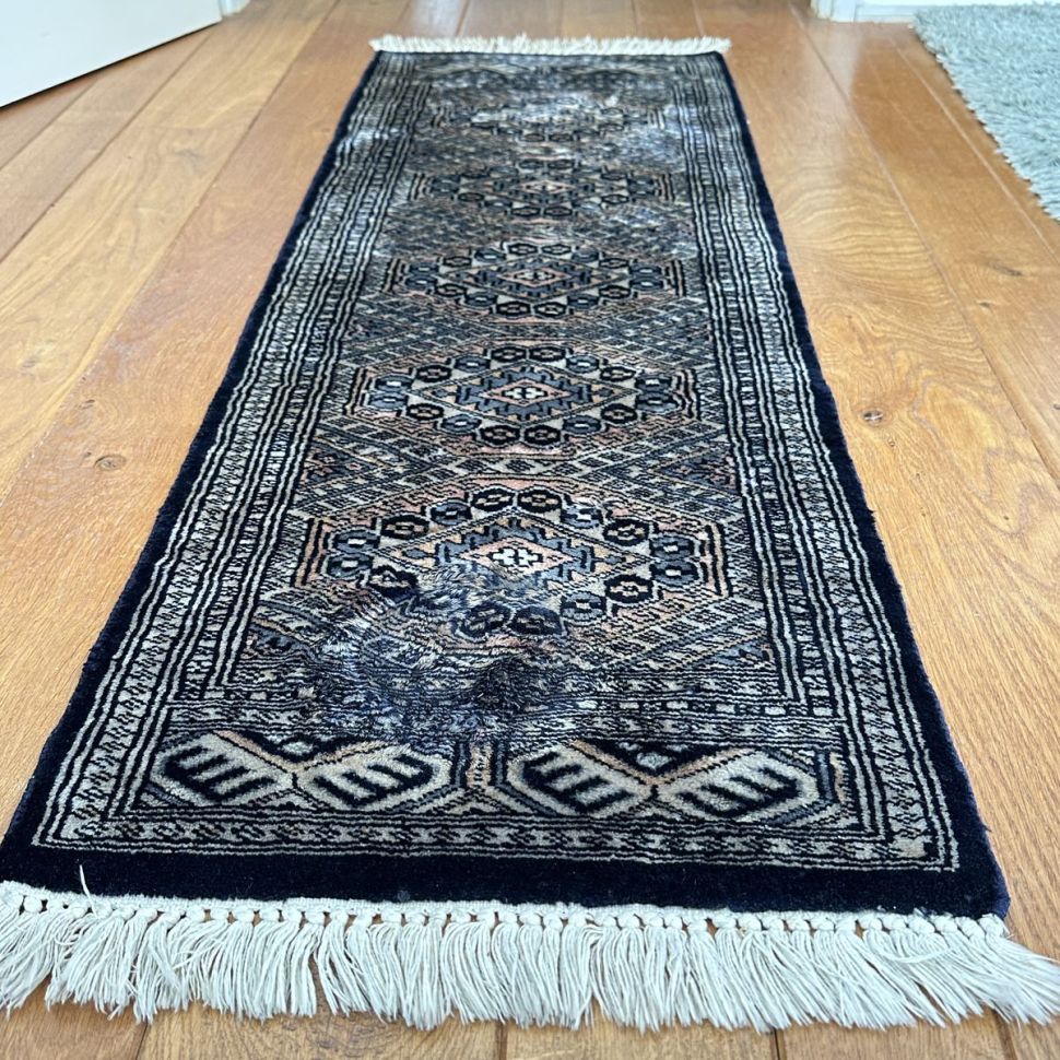 Ковровая дорожка 45х144 см шерсть хлопок Голландия