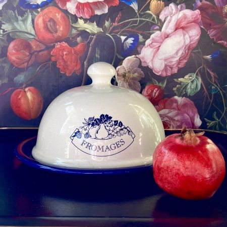 Клош на блюде сырница Fromages 22 см Франция