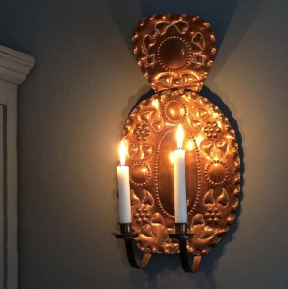 Подсвечник настенный 50 см