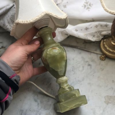 Светильник настольный Амфора оникс Швеция